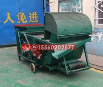 山西大豆篩選機【黃豆雜質清理篩】水稻清選篩、糧食谷物清選篩報